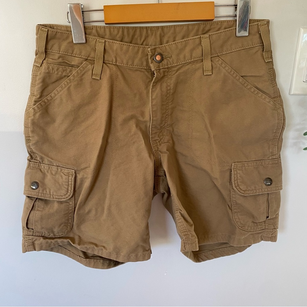 Carhartt Women's Tan Cargo Shorts Size 6